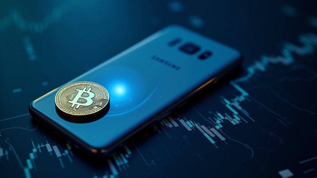 bridging crypto fiat divide for samsung phones